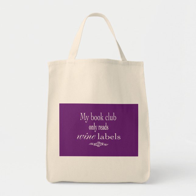 Tote Bag Club de lecture Fourre-tout (Devant)