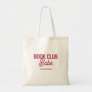 Tote Bag Club de lecture personnalisé Babe amoureuse des li