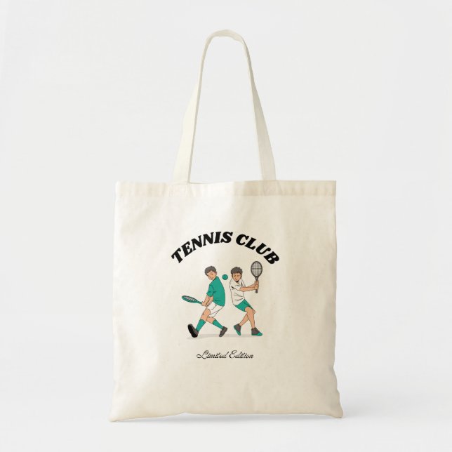 Tote Bag Club de tennis (Devant)