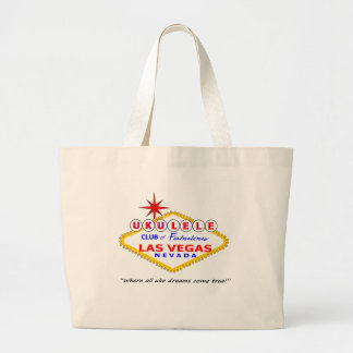 Tote Bag Club d'ukulélé de Las Vegas grand fourre-tout