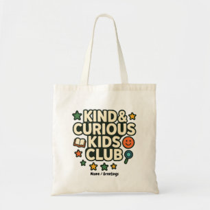 Tote Bag Club Enfants Gentils & Curieux Mentalité de Croiss