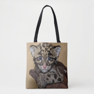 Tote Bag Club léopard nuageux