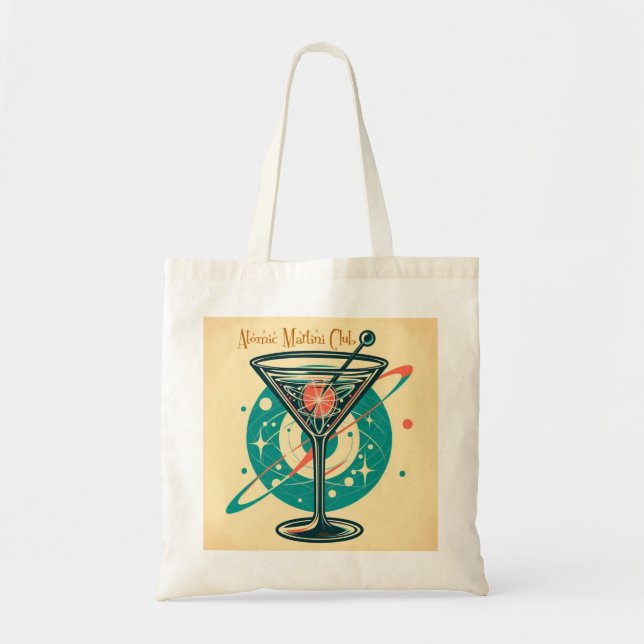 Tote Bag Club Martini atomique (Devant)
