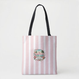 Tote Bag Club Social Bachelorette À Thème Plage