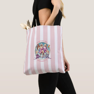 Tote Bag Club Social de Week-end de Bachelorette sur le thè