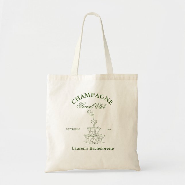 Tote Bag Club Social des Futures Mariées (Devant)
