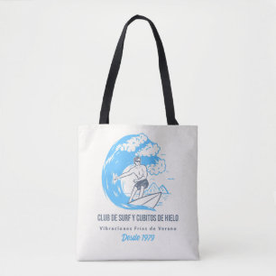 Tote Bag Club Surf et Ice Cube