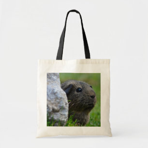 Tote Bag Cochon de Guinée Agouti Citron, Citron, Citron