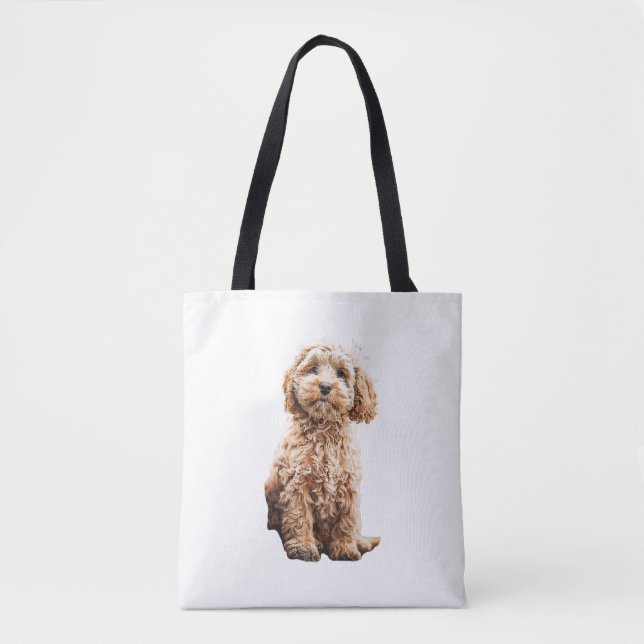 Tote Bag Cockapo Cavoodle Labradoodle mignon Chien Chien-Ch (Devant)