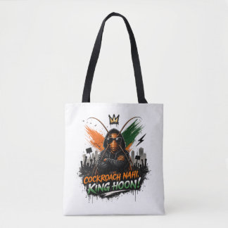 Tote Bag Cockroach Rebel Roach Vêtements de rue Graphique