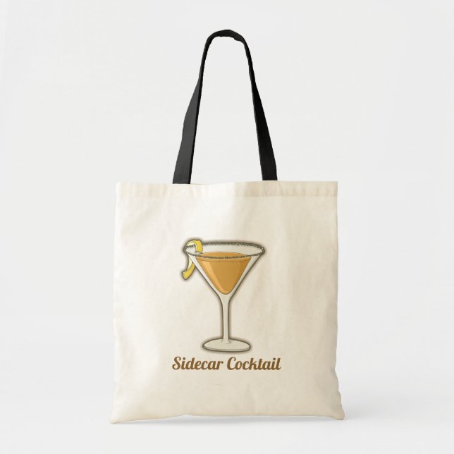 Tote Bag Cocktail Sidecar (Devant)