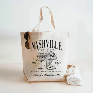 Tote Bag Cocktail sur mesure Nashville Bachelorette Rodeo