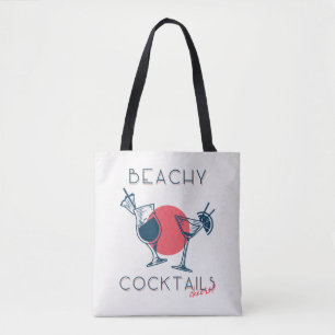 Tote Bag Cocktails de plage Acclamations Fête Artistique