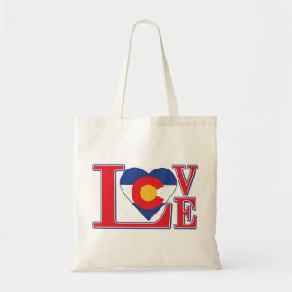 Tote Bag Coeur amoureux du Colorado