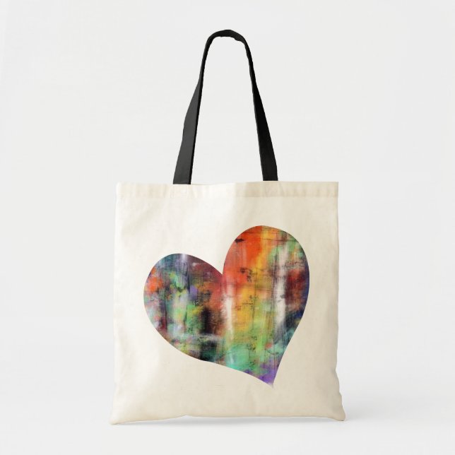 Tote Bag Coeur artistique (Devant)
