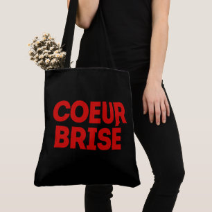 Tote Bag Coeur Brisé