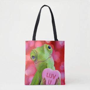 Tote Bag Cœur de Caméléon (Amour de toi)