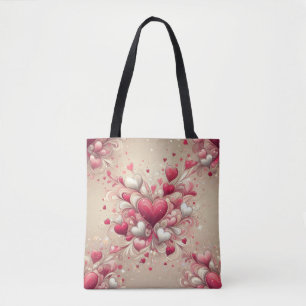 Tote Bag coeur de la Saint-Valentin