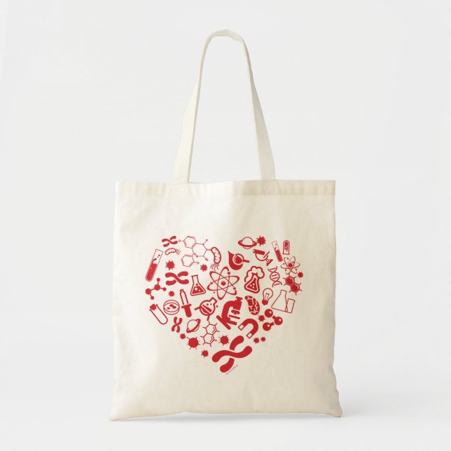 Tote Bag Coeur de l'espace et de la Science (Devant)