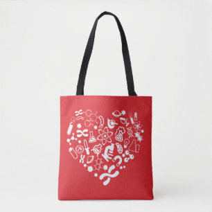 Tote Bag Coeur de l'espace et de la Science