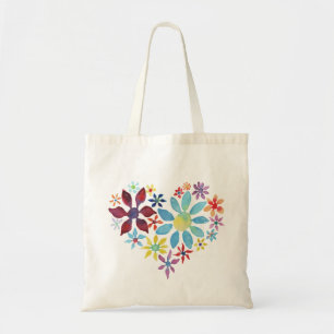 Tote Bag Coeur des fleurs