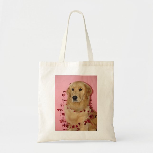 Tote Bag Coeur d'or Fourre-tout (Devant)