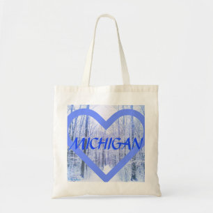 Tote Bag COEUR FOURRE-TOUT de l'HIVER 2MICHIGAN