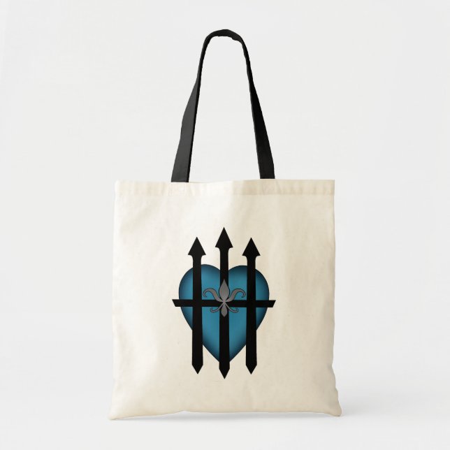 Tote Bag Coeur protégé (Devant)
