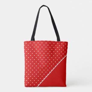 Tote Bag Cœurs à pois