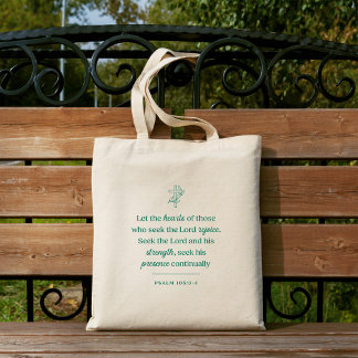 Tote Bag Cœurs cherchant le Seigneur chrétien