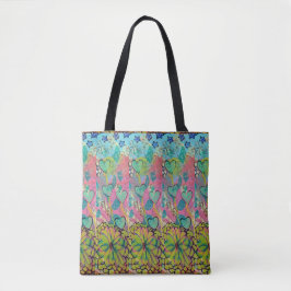 Tote Bag Coeurs multimédia mixtes