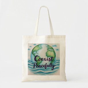 Tote Bag CoexisterPacifiquement