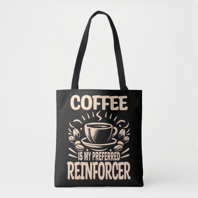 Tote Bag Coffee ABA Thérapiste Autisme Comportement Analyst (Devant)