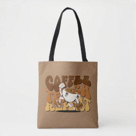 Tote Bag Coffee Teach Repeat