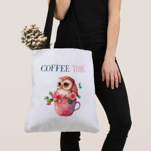 Tote Bag Coffee Time Tasche
