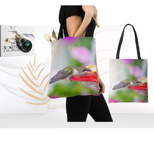Tote Bag Colibri à gorge rubis
