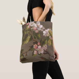 Tote Bag Colibri et fleurs d'Apple