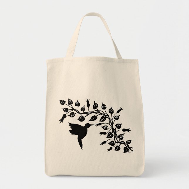 Tote Bag Colibri Fourre-tout (Devant)