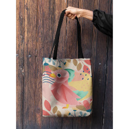 Tote Bag Colibri Tropical Au Paradis