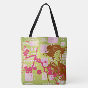 Tote Bag Collage asiatique