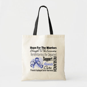 Tote Bag Collage oesophagien d'hommage d'espoir de Cancer