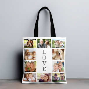 Tote Bag Collage photo Family Love 10