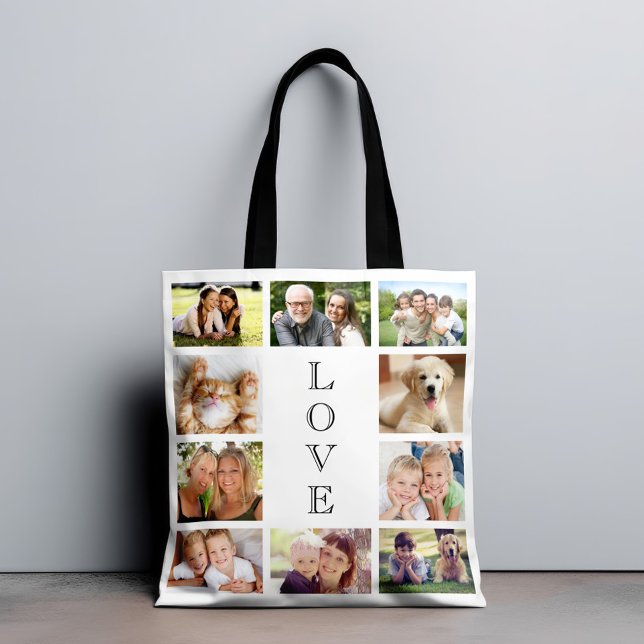 Tote Bag Collage photo Family Love 10 (Créateur téléchargé)