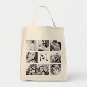 Tote Bag Collage photo monographique personnalisé