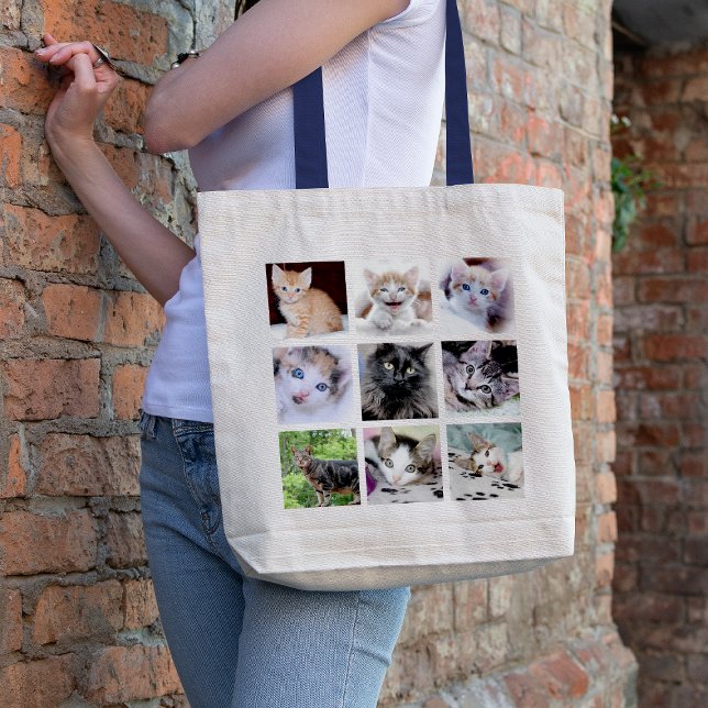 Tote Bag Collage photo pour animaux de compagnie (Créateur téléchargé)