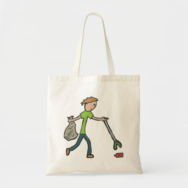 Tote Bag Collecte de journaux et de dossiers (Devant)