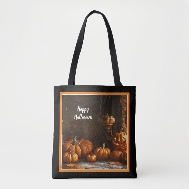 Tote Bag Collection de la maison Old Happy Halloween (Devant)
