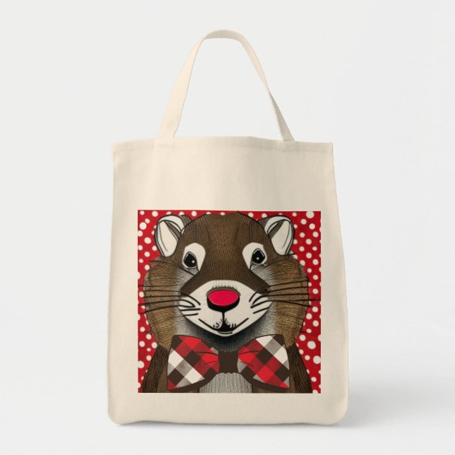 Tote Bag Collection de marmottes (Devant)