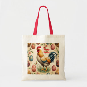 Tote Bag Collection de Pâques de Vacances Vintages tendance
