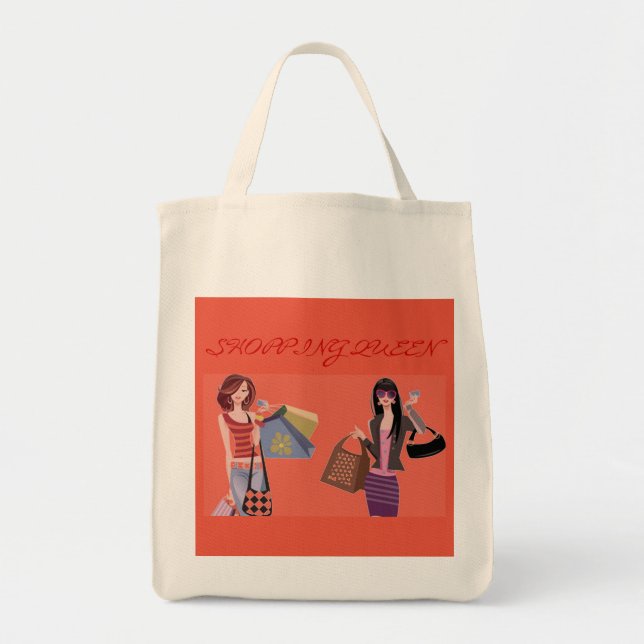 TOTE BAG COLLECTION DE REINE SHOPPING (Devant)